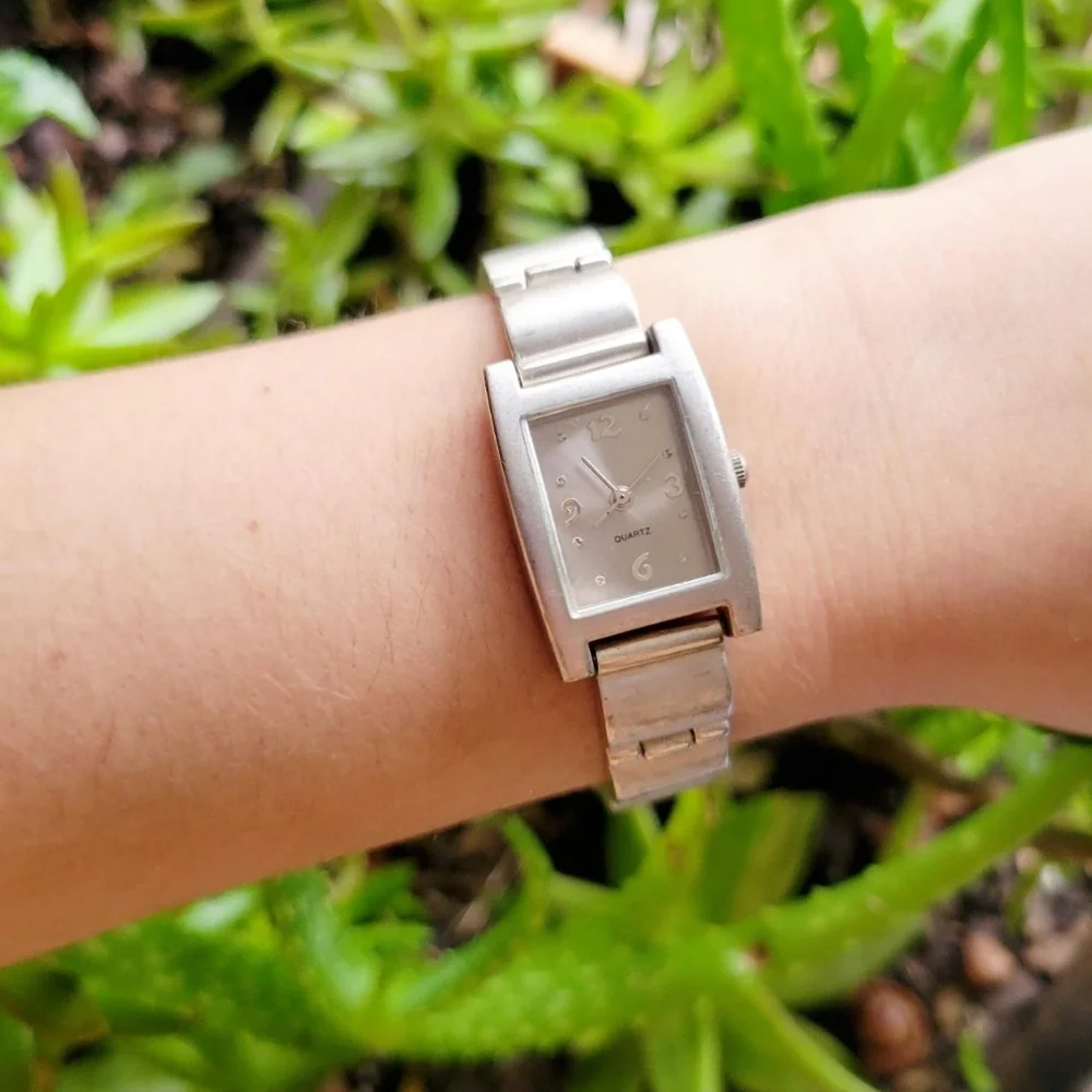 Classic Silver Quartz Watch